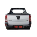 Np 200 1.6i tailgate sticker set in Silver