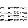 Audi Styling Stickers set for Door Handles - Quattro set