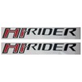 Hi-Rider Sticker Set - Black