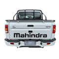 Tailgate Sticker Compatible with Mahindra Bakkie - Black