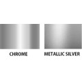 Tailgate Sticker Compatible with Isuzu with mix sticker set - Metallic silver