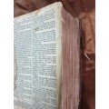 Vintage Dutch/German Bible with Hymns (1851)