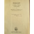 *1957* Insight. A Study of Human Understanding. Bernard J.F. Lonergan.