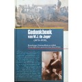 Gedenkboek van M.J. De Jager, Boerekryger, Staatsartelleris, en Militer.