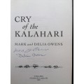 ** Signed ** Cry of the Kalahari. Mark & Delia Owens