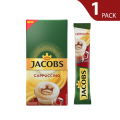 Jacobs Instant Coffee Cappuccino - 10 sticks (10 drinks)