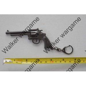 Miniature Gun Military Keychain Ring Ornaments Boutique Gift - Revolver