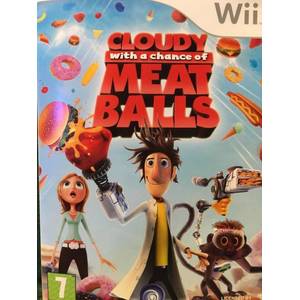 cloudy with a chance of meatballs wii game