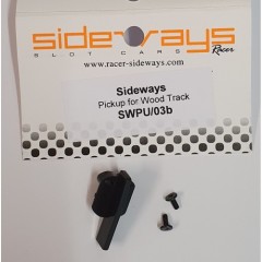 SIDEWAYS SWPU/02B UNIVERSAL PICKUP W/SCREW NEW 1/32 SLOT CAR PARTS 