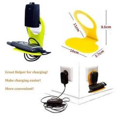 1 PCS FOLDABLE WALL CHARGER ADAPTER - CELLPHONE / MP3 - CHARGER HOLDER / STAND