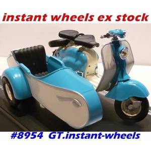 1961 Lambretta Tv175 Scooter With Matching Sidecar  . 14 X 10 (356X254Mm) Part Of A Range Of 1000+ Items.