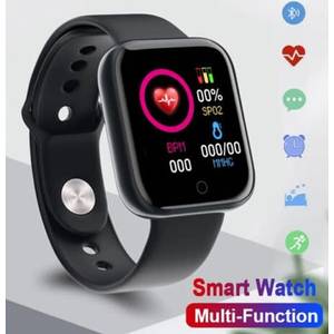 1.5` Smart Watch. 2022. Heart Rate Monitor.  Blood Pressure. Fitness Bracelet. Black color