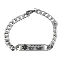 Allergy bracelets South Africa  Stainless steel jewelry Allergy bracelet  Stainless steel