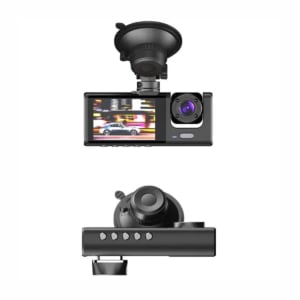 Tri-Lens Full HD 1080p Car DVR Recorder Dash Camera