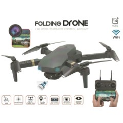 RC Folding Wing Quad Copter Drone - 2.4Ghz - Wifi - App Control - One Key Return - HD Camera