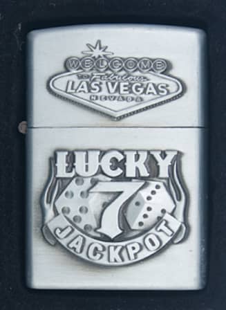 Lucky Las Vegas Zippo Lighter