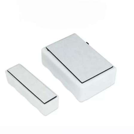 Wireless magnetic sensor door and window alarm system