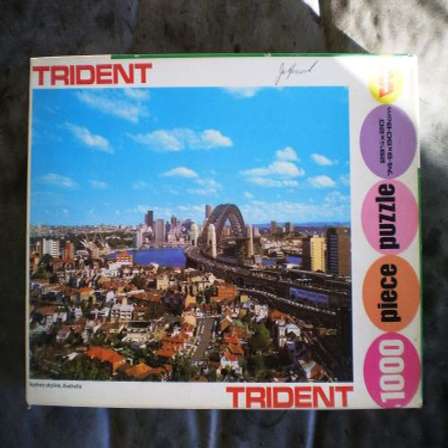 Jigsaw Puzzles 1000 Pieces Vintage Skyline Of Sydney Australia Jig