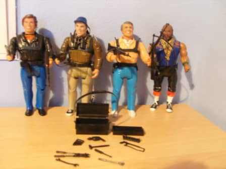 Other Action Figures - The A-Team Action Figures By Galoob 1983 - Vintage /  Retro Was Sold For R900.00 On 15 Mar At 12:51 By Jacquesrand In  Johannesburg (Id:59806792)