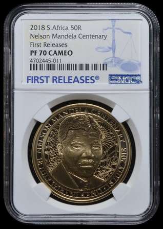 Collections & Sets - Graded 2018 Proof Mandela Centenary 3 Coin Set ...