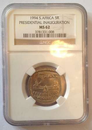 Inauguration R5 - 1994 PRESIDENTIAL INAUGURATION R5 COIN NGC GRADED ...