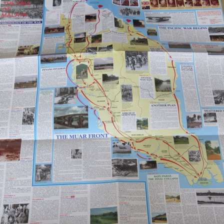Other Antiques Collectables Large fold out chart of the Japanese