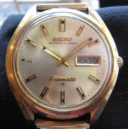Rare & Collectable Watches - 1960's SEIKO - Presmatic, 33 Jewels, Day/Date,  automatic mens watch with FIXO-FLEX bracelet was sold for R1, on 18  Oct at 10:05 by CapeCurrencyCoin in Cape Town (ID:247536863)