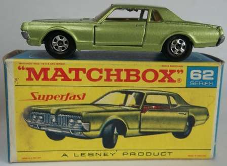 Matchbox Superfast Mercury Cougar 1970 Lesney – Vintage rare