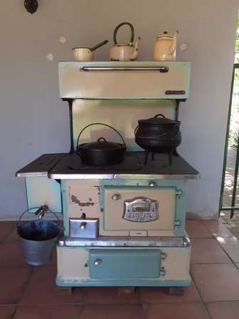 Appliances - MAKE AN OFFER!!! Vintage Defy Jewel coal stove with enamel  ware!!! was listed for R8,000.00 on 25 Feb at 12:01 by Die Blouhond in  Bloemfontein (ID:544711043)