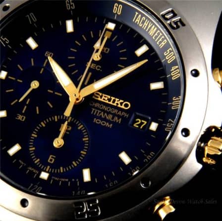 Men's Watches - SEIKO TITANIUM CHRONOGRAPH 100M TITANIUM WATCH SND451P1.  was sold for R2, on 2 May at 20:43 by WATCHES 24 SEVEN in  Bronkhorstspruit (ID:21101833)
