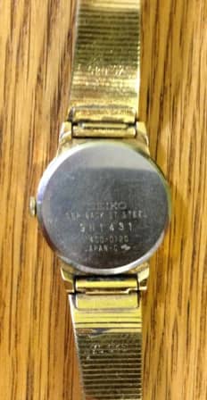 Women's Watches - WATCH SEIKO LADIES Wristwatch QUARTZ SGP BACK STAINLESS  STEEL 9N1431 1400-0120 JAPAN-C GOLD PLATED? was listed for  on 23  Dec at 00:01 by INFINITE ANTIQUES in Johannesburg (ID:573629737)