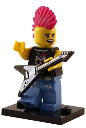 LEGO Minifigures - Punk Rocker - Lego Minifigure Series 4 (Rare) was sold for R161.00 on 5 Apr at 01:31 by Addictive Bricks Johannesburg (ID:273014567)