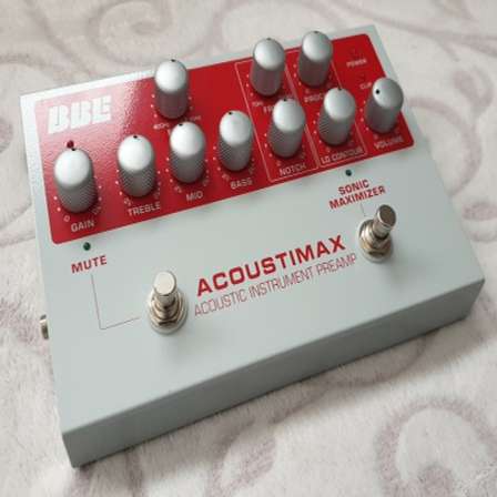 Guitar Effects - BBE Acoustimax Acoustic Guitar Pre-Amp and Shaper