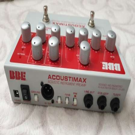 Guitar Effects - BBE Acoustimax Acoustic Guitar Pre-Amp and Shaper