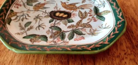 Oriental Porcelain - WONG LEE-1895 birds and flower Design Porcelain ...