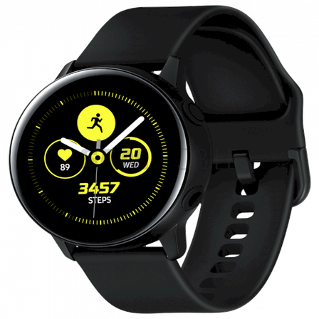 Samsung galaxy watch active r500 bt smartwatch silver Clearance