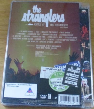 Rock - THE STRANGLERS Rattus at the Roundhouse Live in London DVD ...