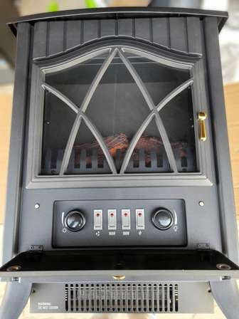 Other Home u0026 Living - *MONTH END MADNESS*LKE NEW HOMECHOICE ELECTRIC  FIREPLACE HEATER,1850W(BLACK)*R2800 IN STORE** was sold for R760.00 on 27  May at 14:11 by BellCo SA in Cape Town (ID:558268968)