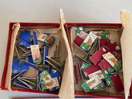 Strategy War Games L`Attaque Vintage Military Board Game 1920`s