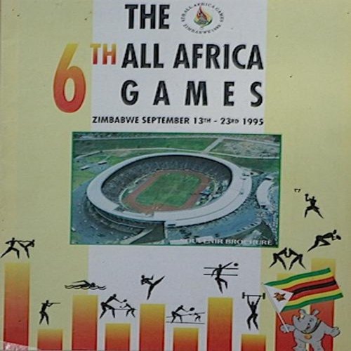 Sporting Memorabilia 1995 All Africa Games Souvenir Brochure was sold