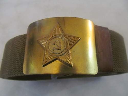 Bretelles / Bandoulière Style Militaire Soviétique URSS 1960-70 - Taille S Neuf