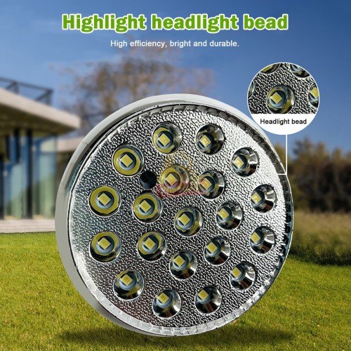 Other Outdoor Lighting 20 LED SOLAR Light Bulb with SOLAR Panel and