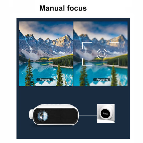 Projectors YG280 Mini Portable Smart Home or Office LED Projector