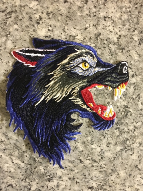 Jackets & Racing Suits - END OF RANGE SALE!!!! WOLF badge patch IN BLUE ...