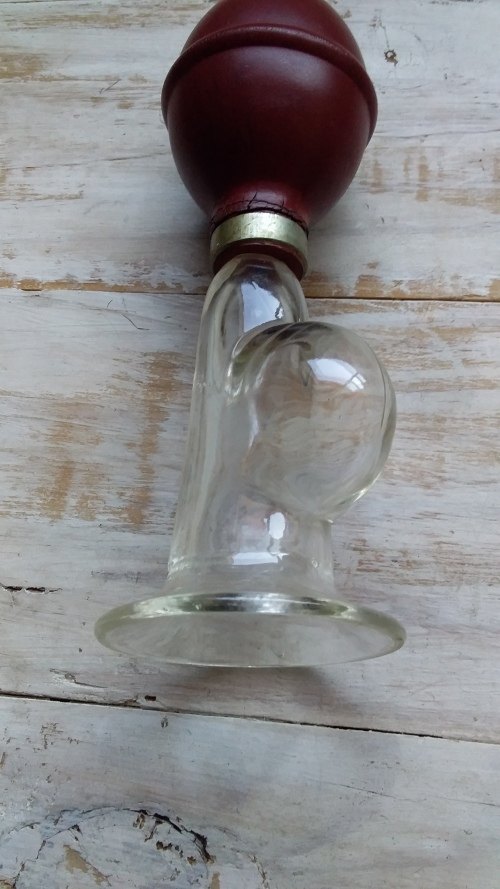 Other Antiques & Collectables Vintage Rubber & Glass Breast Pump was