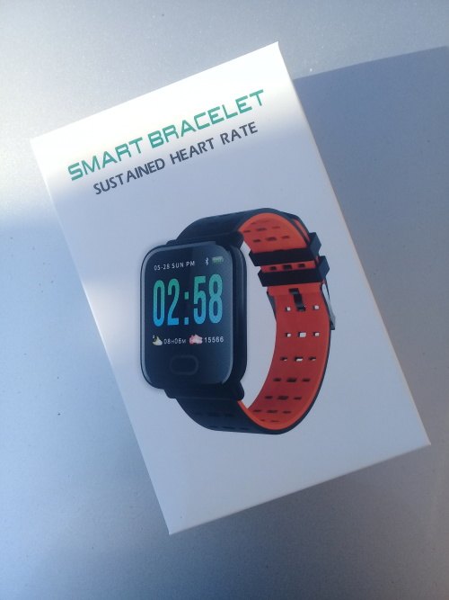 smart bracelet sustained heart rate a6