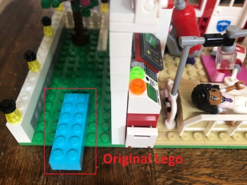 Lego compatible building blocks
