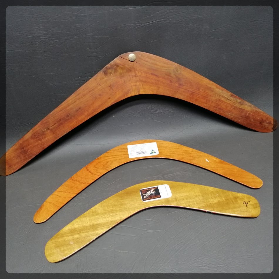 Balls, Frisbees & Boomerangs RARE!!! MASSIVE Original Hand Crafted