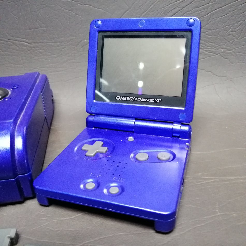 Consoles - Vintage Blue 2002 Nintendo Advance SP Game-boy 2 Games and ...