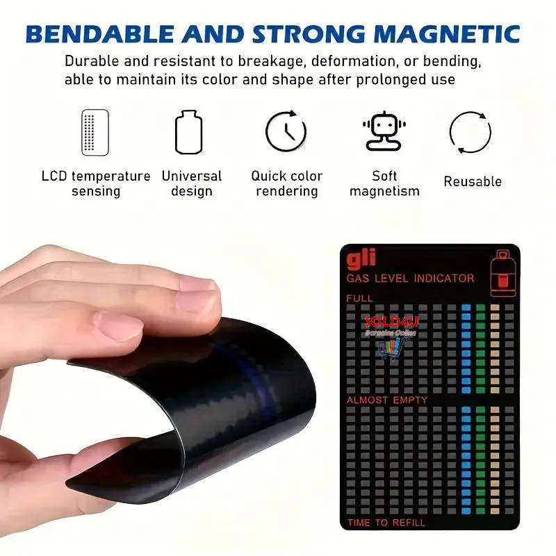 Stoves, Burners & Gas Cylinders - Gas bottle level indicator magnetic ...